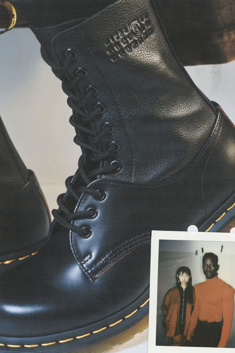 MM6 Maison Margiela × Dr. Martens の公式販売情報が発表