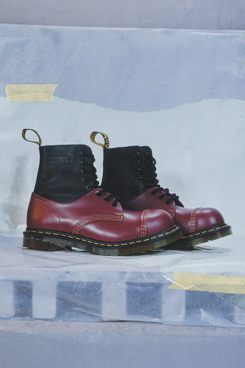 MM6 Maison Margiela × Dr. Martens の公式販売情報が発表