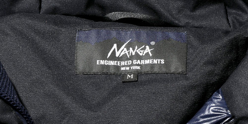 NANGA × ENGINEERED GARMENTS の2024年秋冬コラボが発売