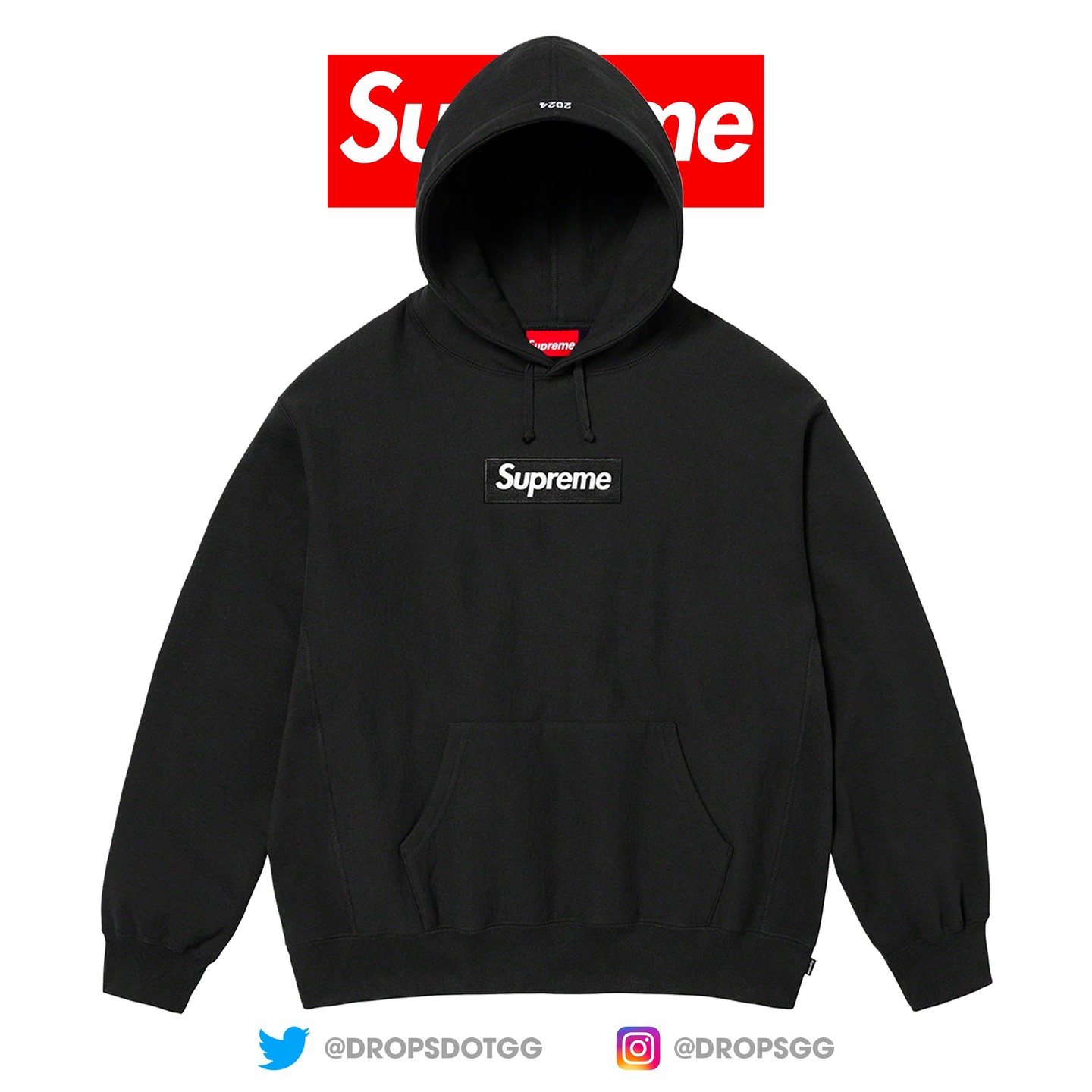 Supreme Box Logo フーディーの詳細画像が公開