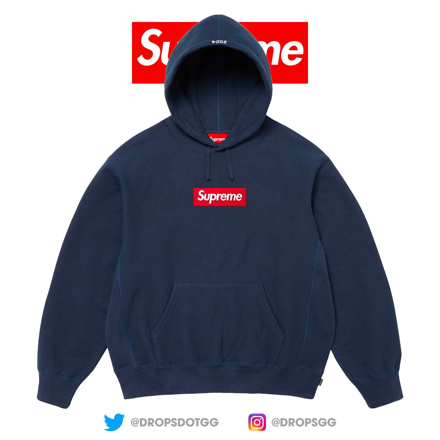 Supreme Box Logo フーディーの詳細画像が公開