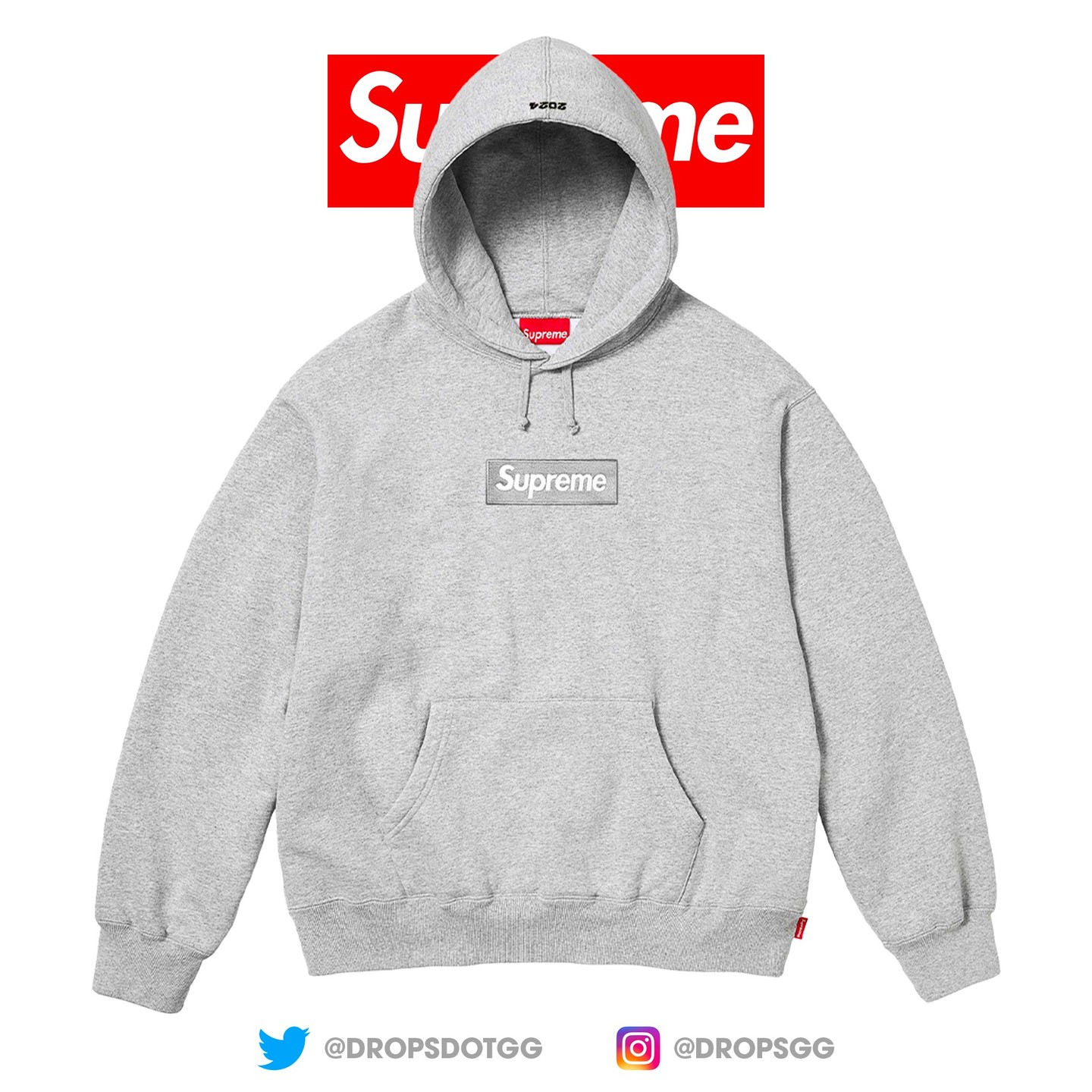 Supreme Box Logo 2024 フーディーの詳細画像が公開