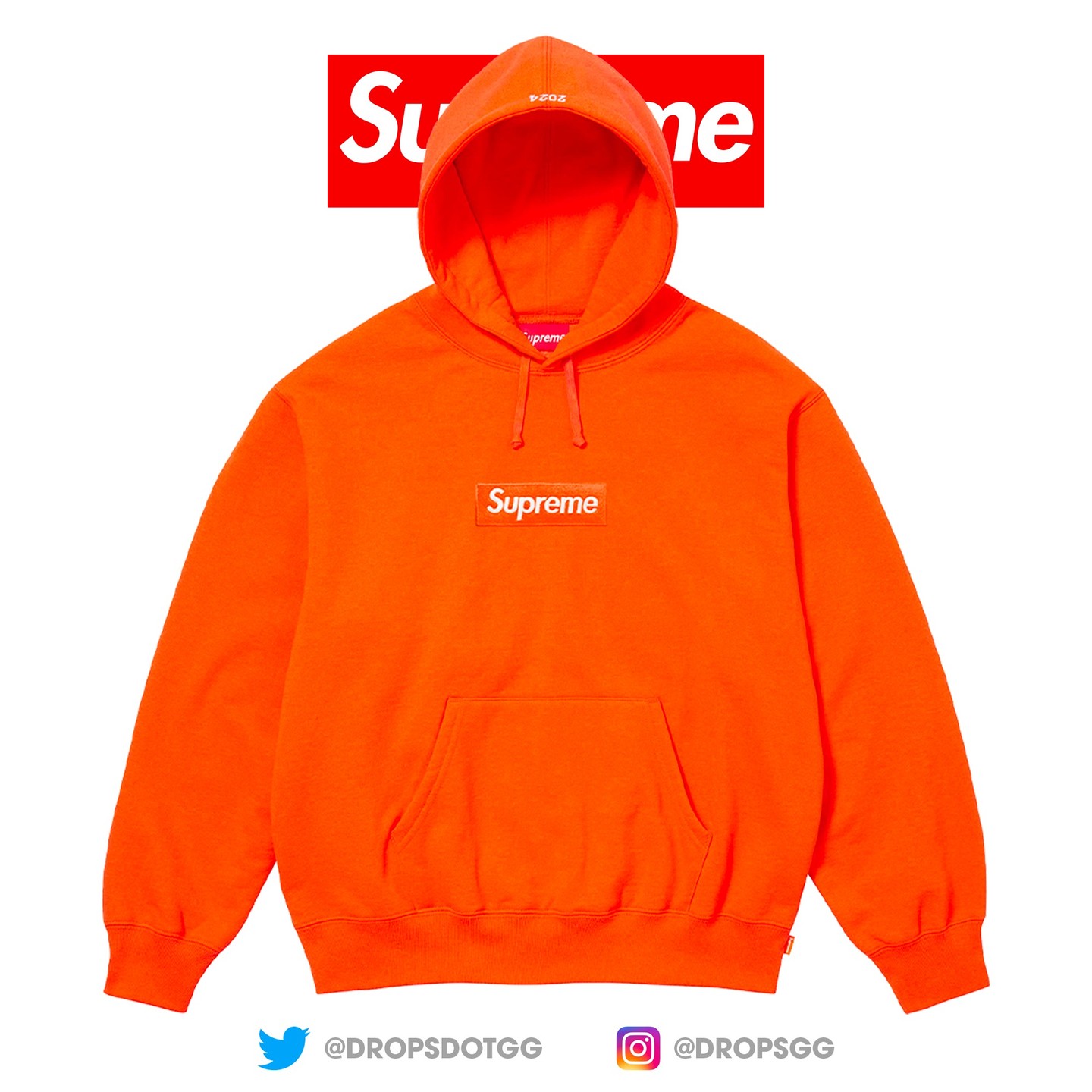 Supreme Box Logo 2024 フーディーの詳細画像が公開