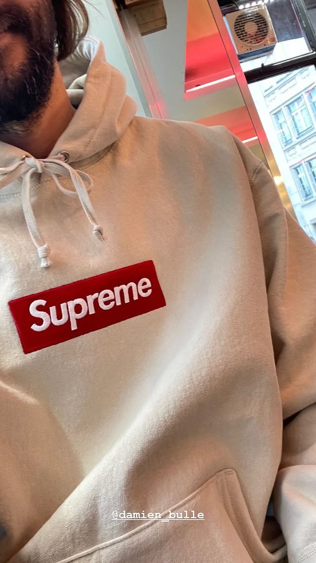 Supreme Box Logo フーディ―の着用ヴィジュアルが公開