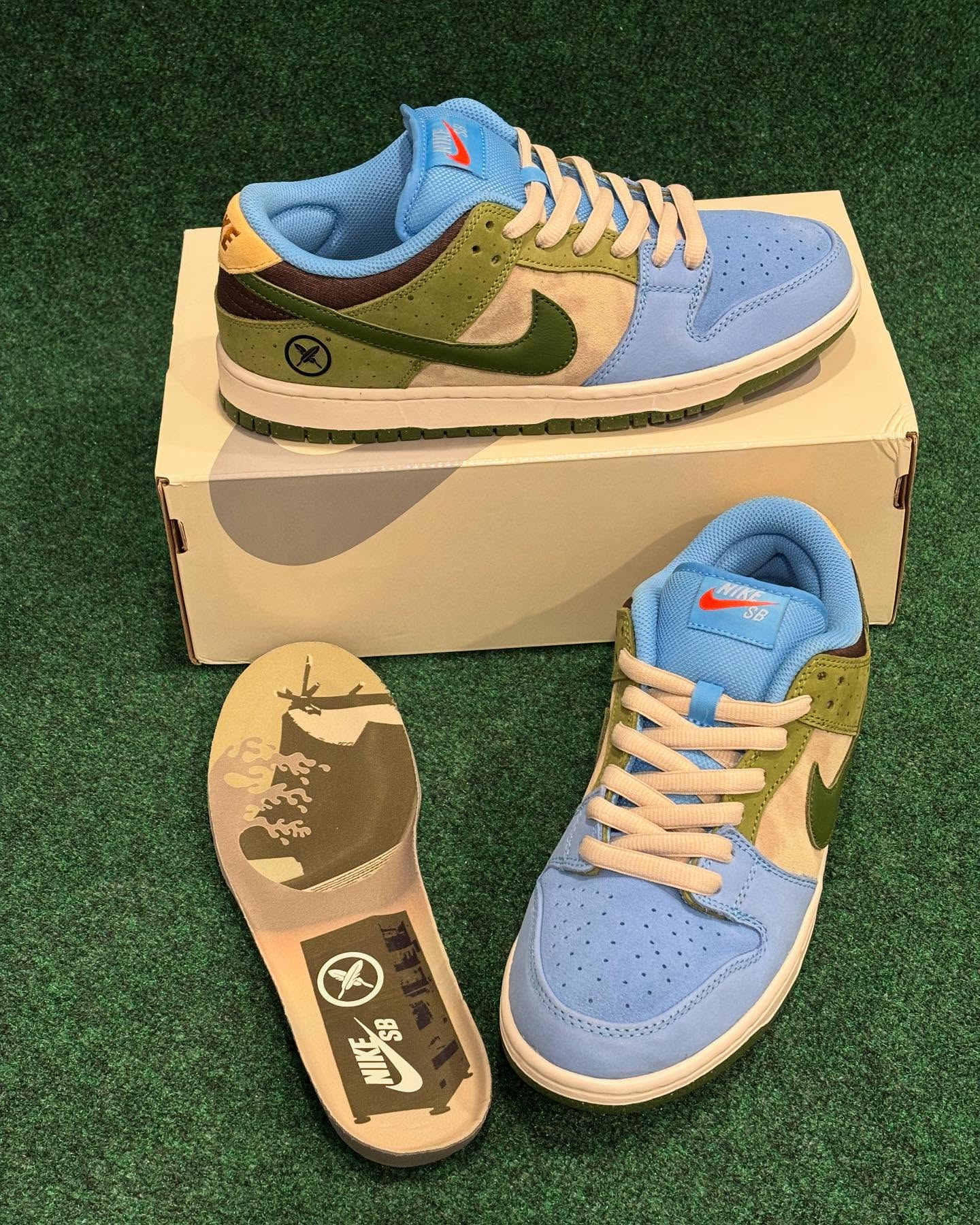 堀米 雄斗 × NIKE SB DUNK LOW "Matcha/抹茶" のサンプルモデルが公開