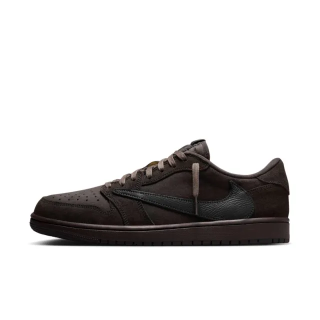 Travis Scott × NIKE AIR JORDAN 1 LOW “Velvet Brown” の オフィシャル画像が公開