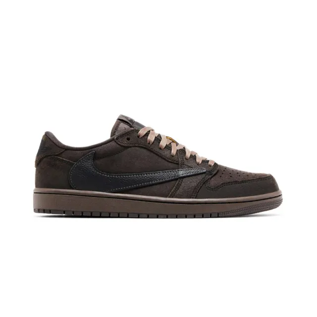 Travis Scott × NIKE AIR JORDAN 1 LOW “Velvet Brown” の オフィシャル画像が公開