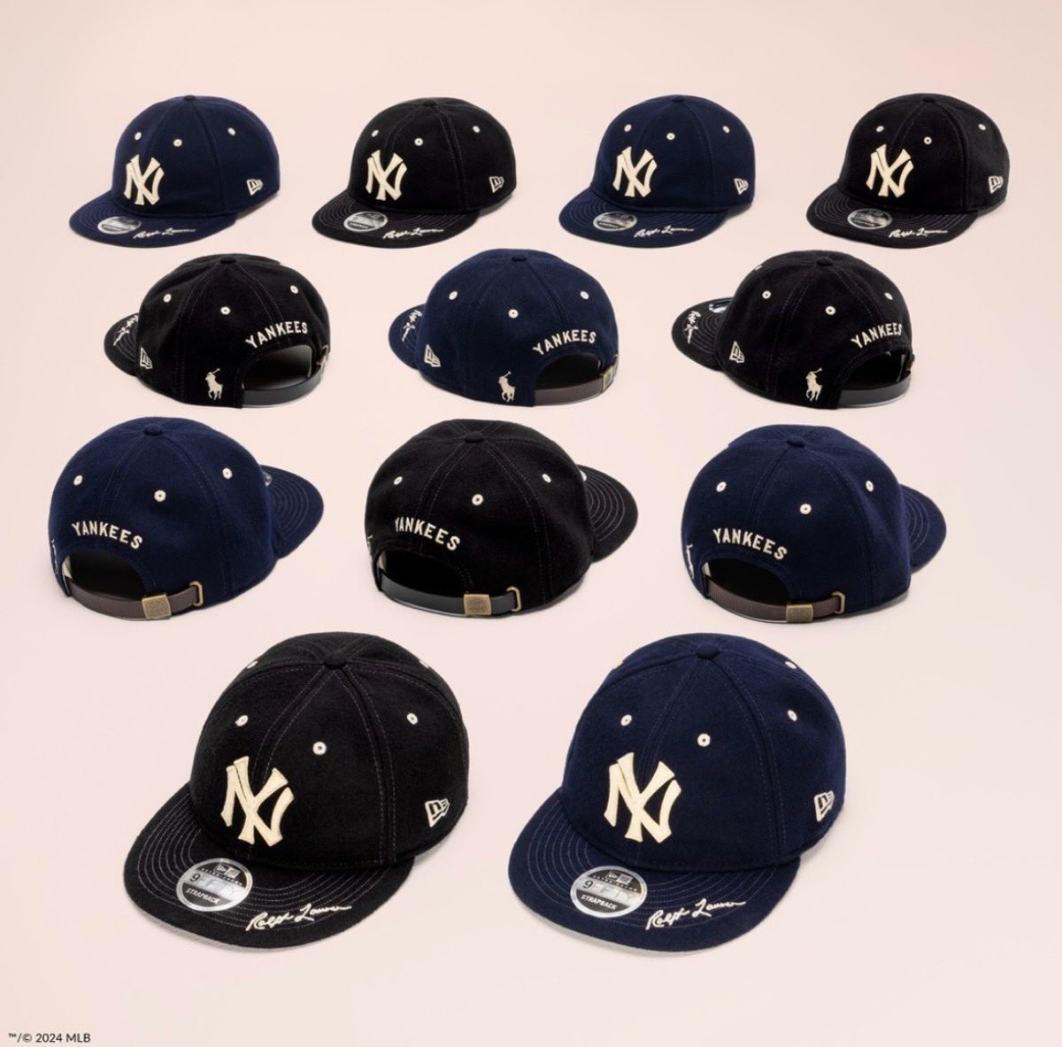 Polo Ralph Lauren × New era® × New York Yankees の新作コラボキャップが発売