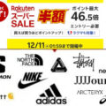 楽天スーパーSALE が12月11日(水)1:59にて終了！