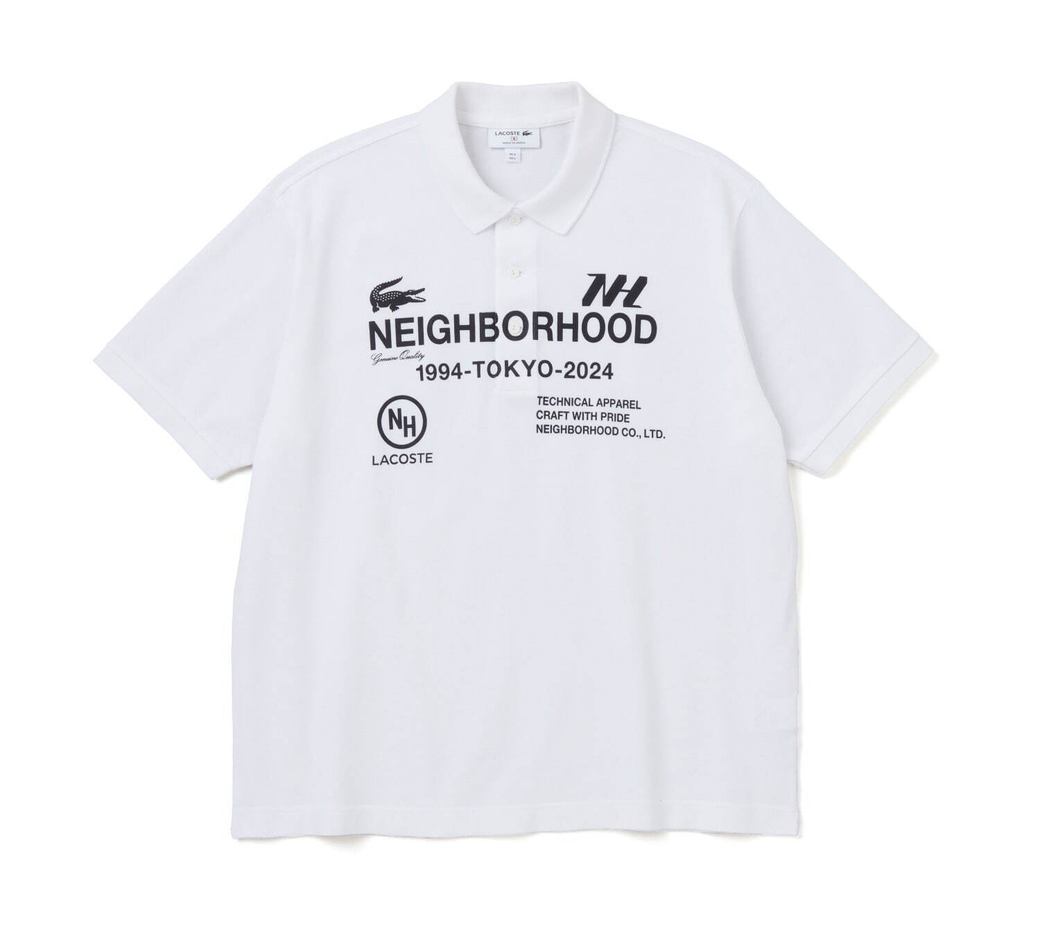 LACOSTE と NEIGHBORHOOD がコラボ