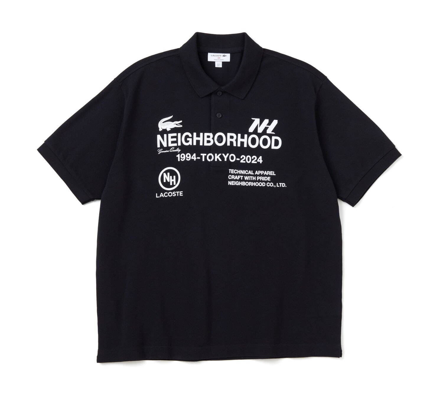 LACOSTE と NEIGHBORHOOD がコラボ