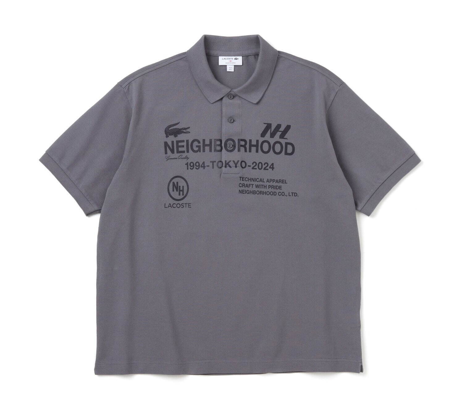 LACOSTE と NEIGHBORHOOD がコラボ