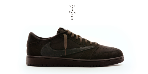 Travis Scott トラヴィス × NIKE AIR JORDAN 1 LOW “Velvet Brown” が公式オンラインに登場