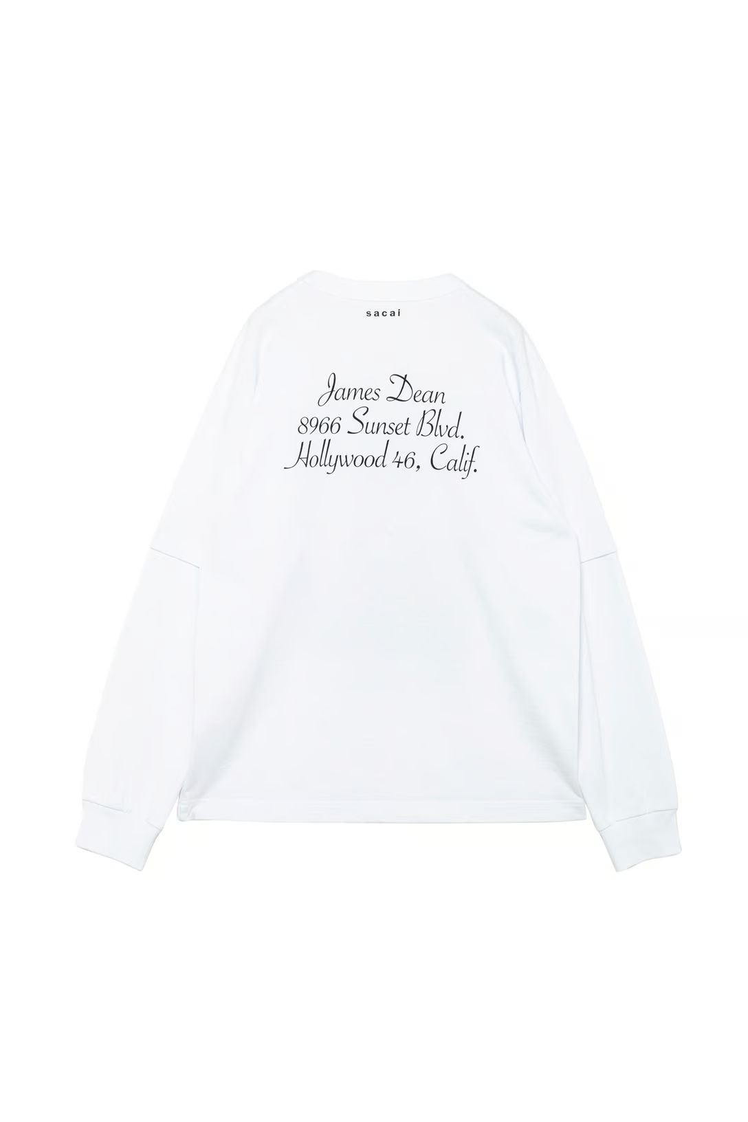 sacai × James Dean が発売