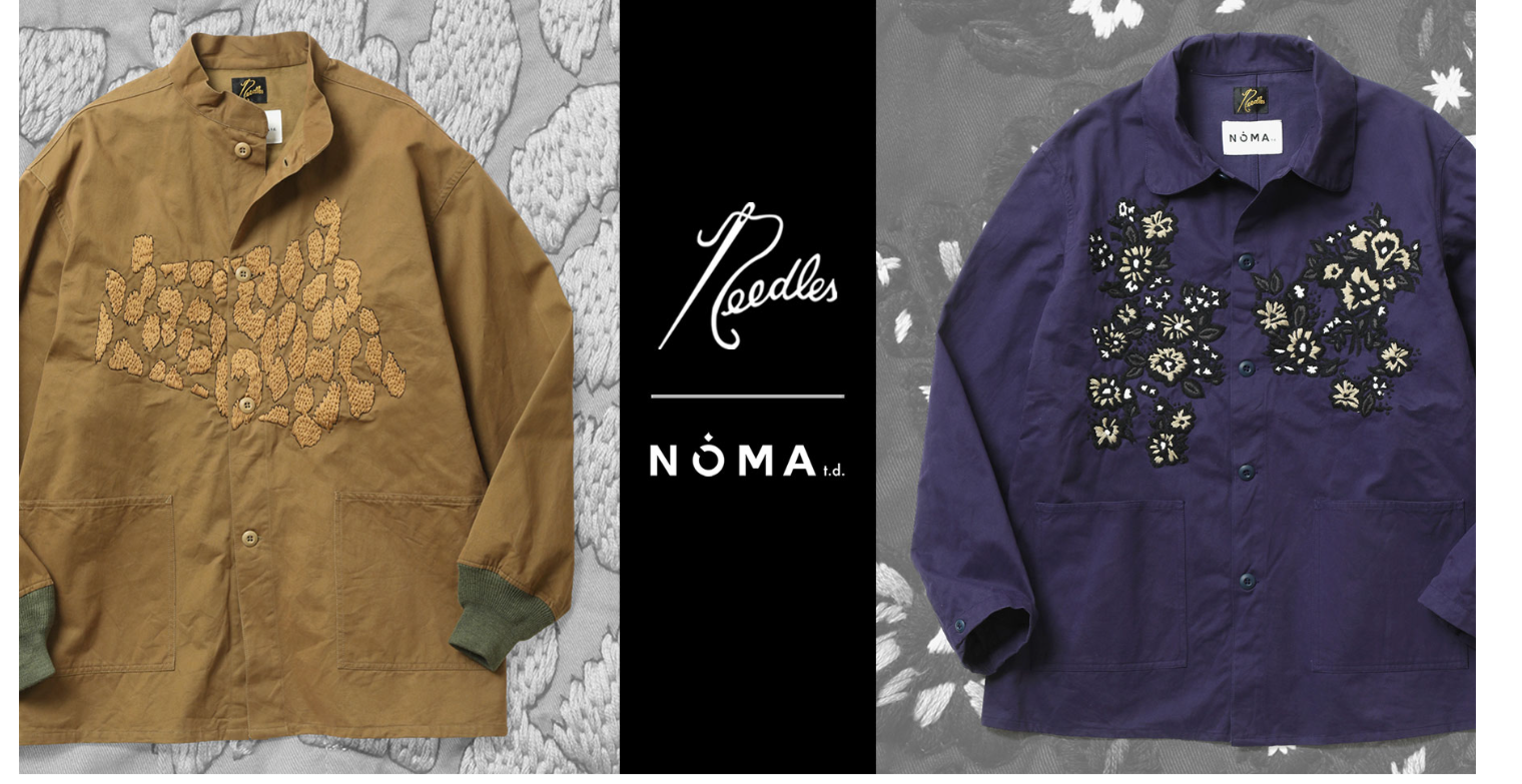 NEEDLES × NOMA t.d. の新作コラボが登場