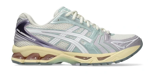 ASICS GEL-KAYANO 14 “Cream/Dusk Violet” の20%OFF セールが開催