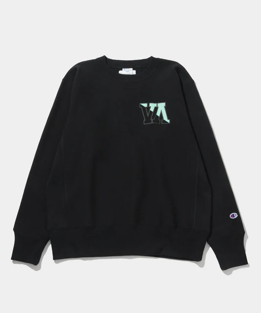 V.A. × Champion のコラボクルーネックスウェットが発売