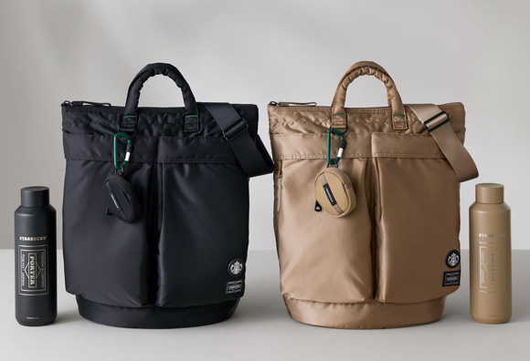 STARBUCKS と PORTER のコラボコレクション第2弾