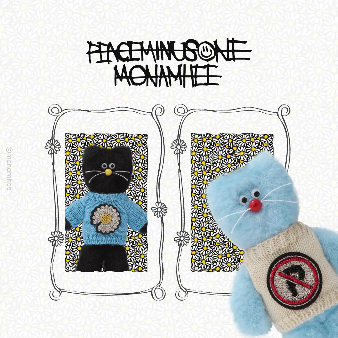 PEACEMINUSONE × MONAMHEE のコラボポップアップが開催