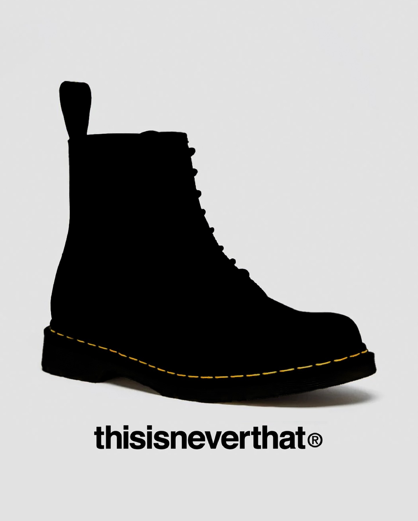 thisisneverthat® × Dr.Martens が発売予定