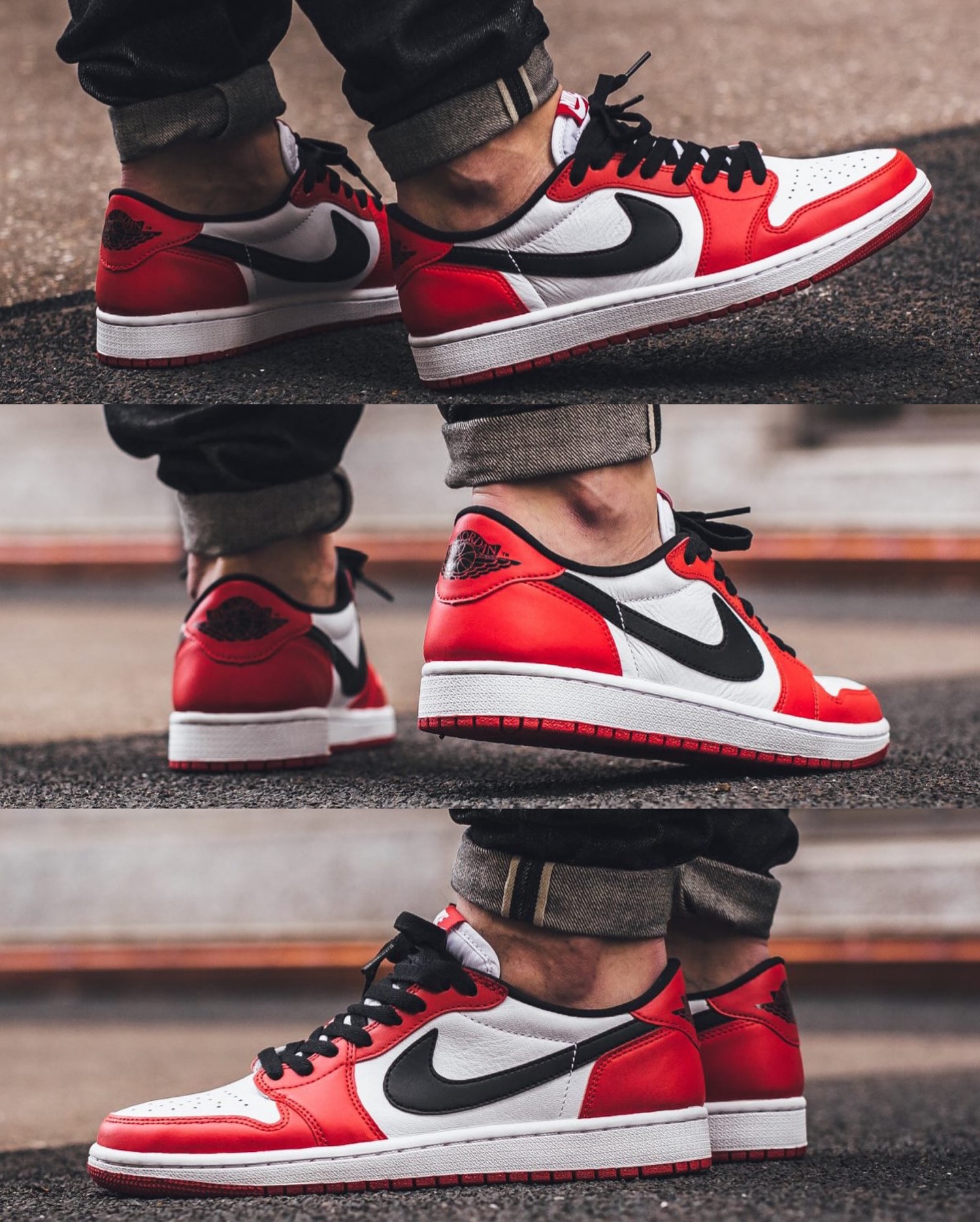 NIKE AIR JORDAN 1 LOW OG "Chicago" の着用ヴィジュアルが公開