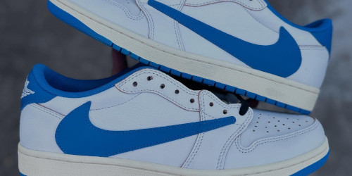 Travis Scott × fragment design × NIKE AIR JORDAN 1 LOW の新画像が公開