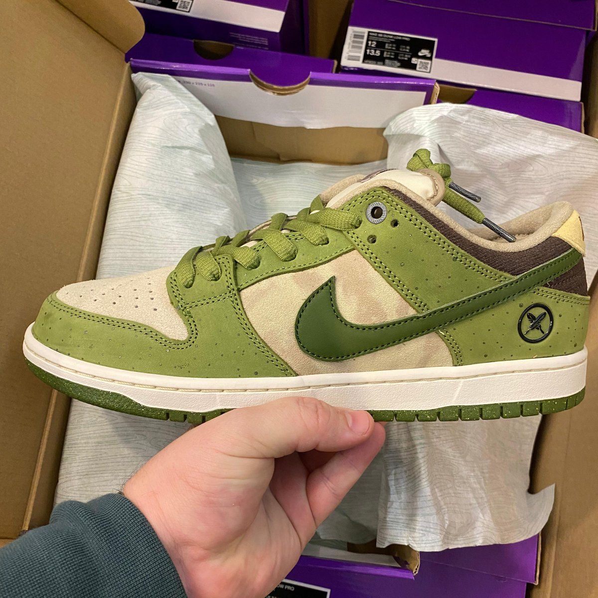 堀米 雄斗 × NIKE SB DUNK LOW "Matcha/抹茶" の発売日が公開