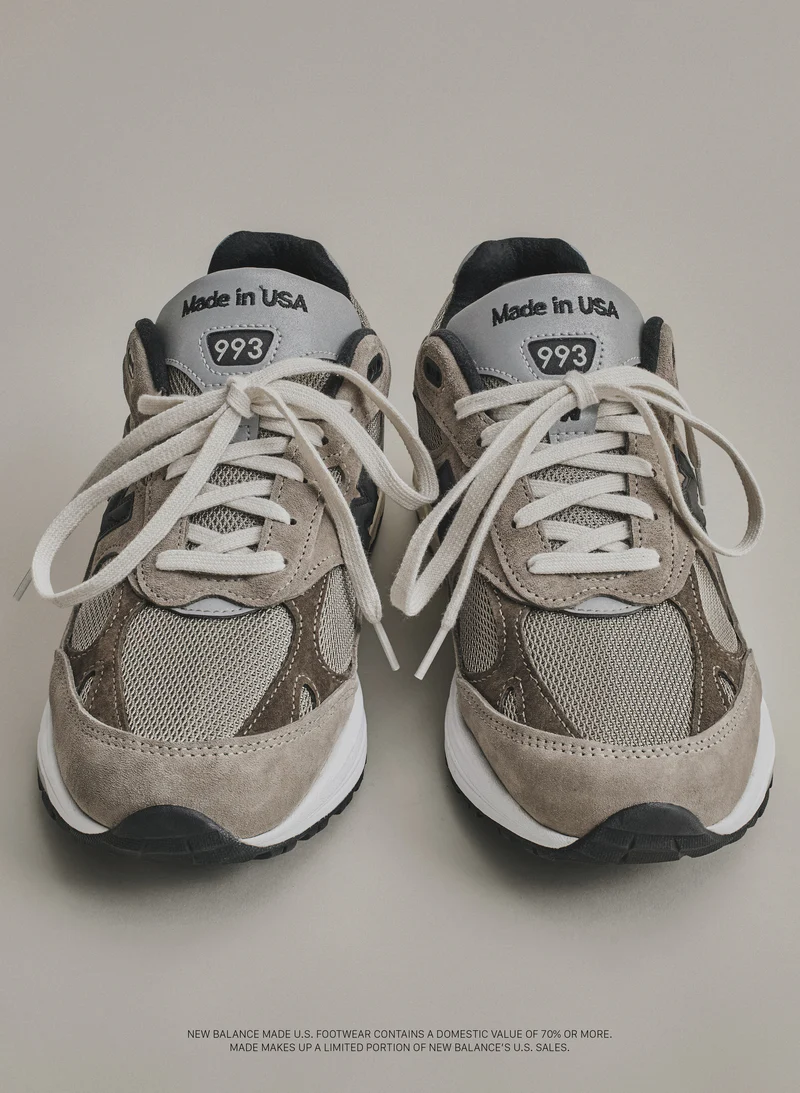 JJJJound × New Balance 993 “Mushroom/White” の発売日が決定