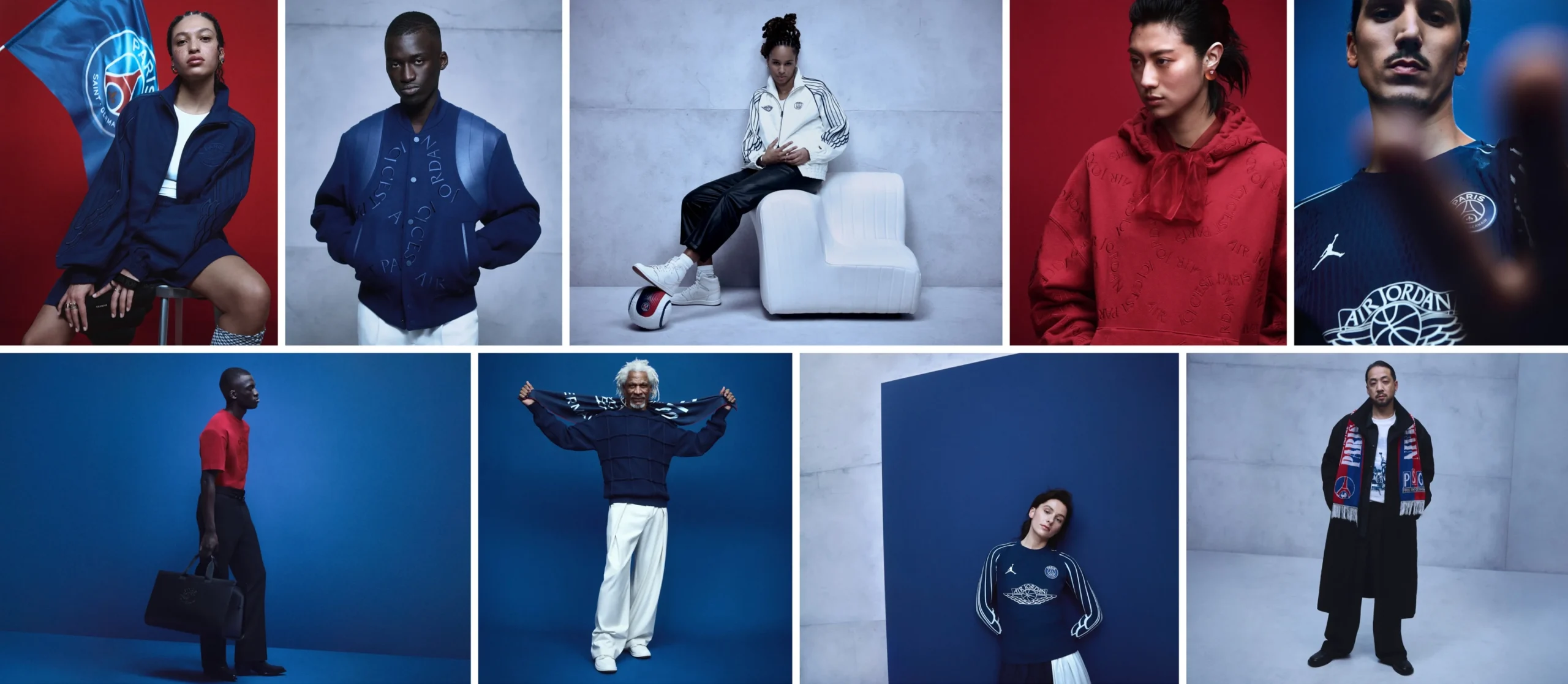 JORDAN BRAND × Paris Saint-Germain の新たなラグジュアリー・ストリートウェア・ラインが登場