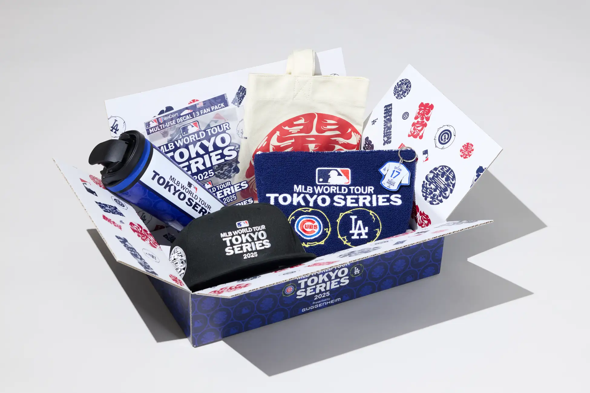 MLB東京シリーズ開幕戦 ドジャース vs カブス のオフィシャルグッズが登場