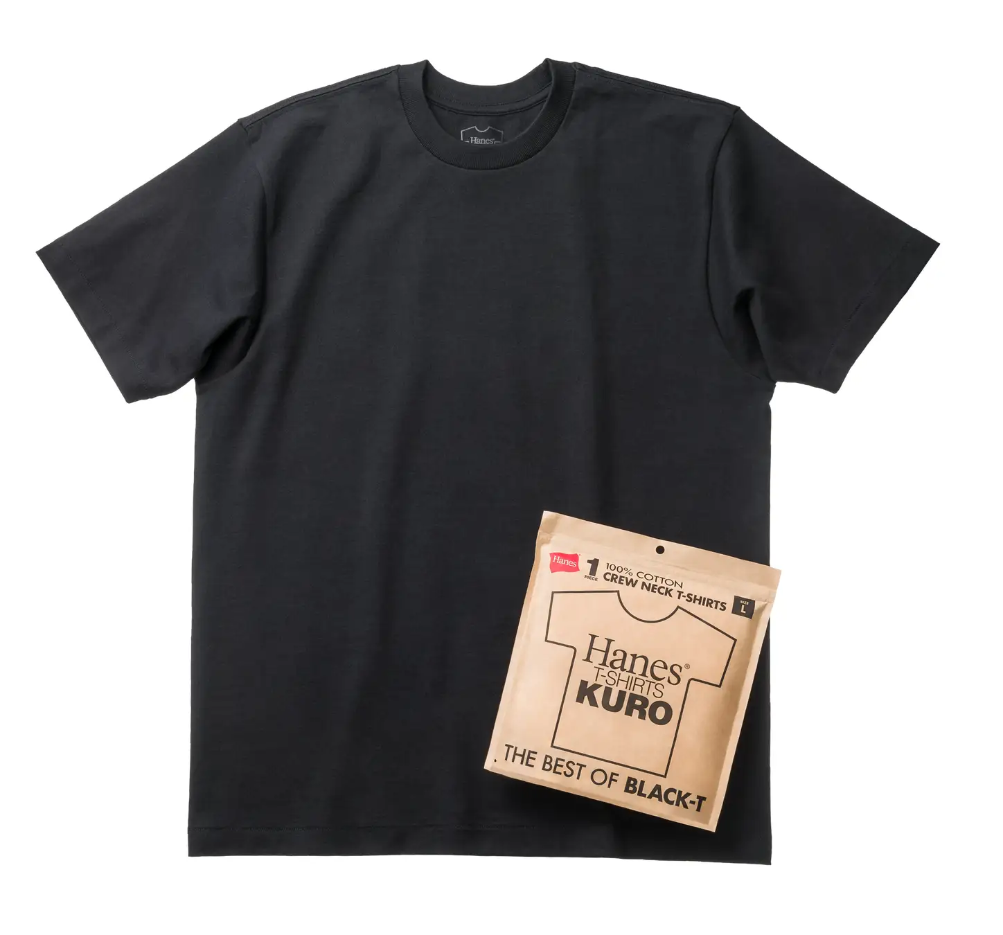 Hanes より “最高の黒Tシャツ” Hanes T-SHIRTS KURO® が発売