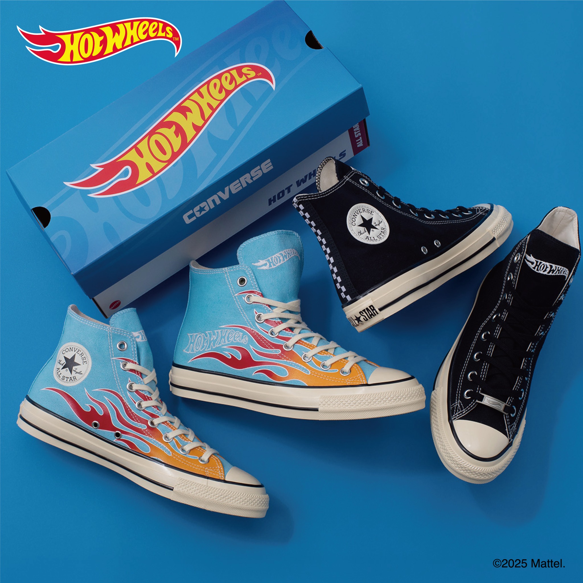 Hot Wheels × CONVERSE ALL STAR AGED FL HI 2月21日(金)発売