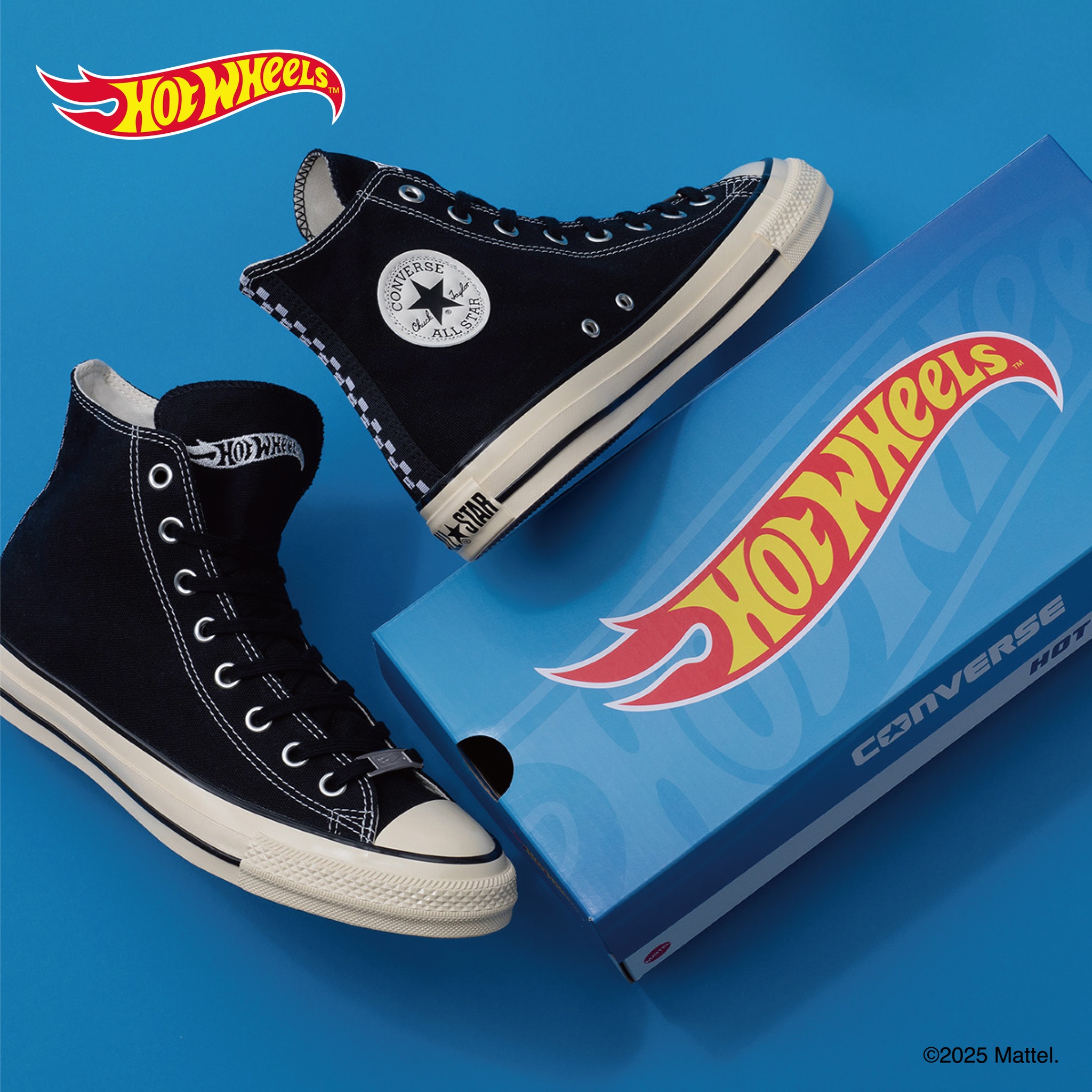 Hot Wheels × CONVERSE ALL STAR AGED FL HI 2月21日(金)発売