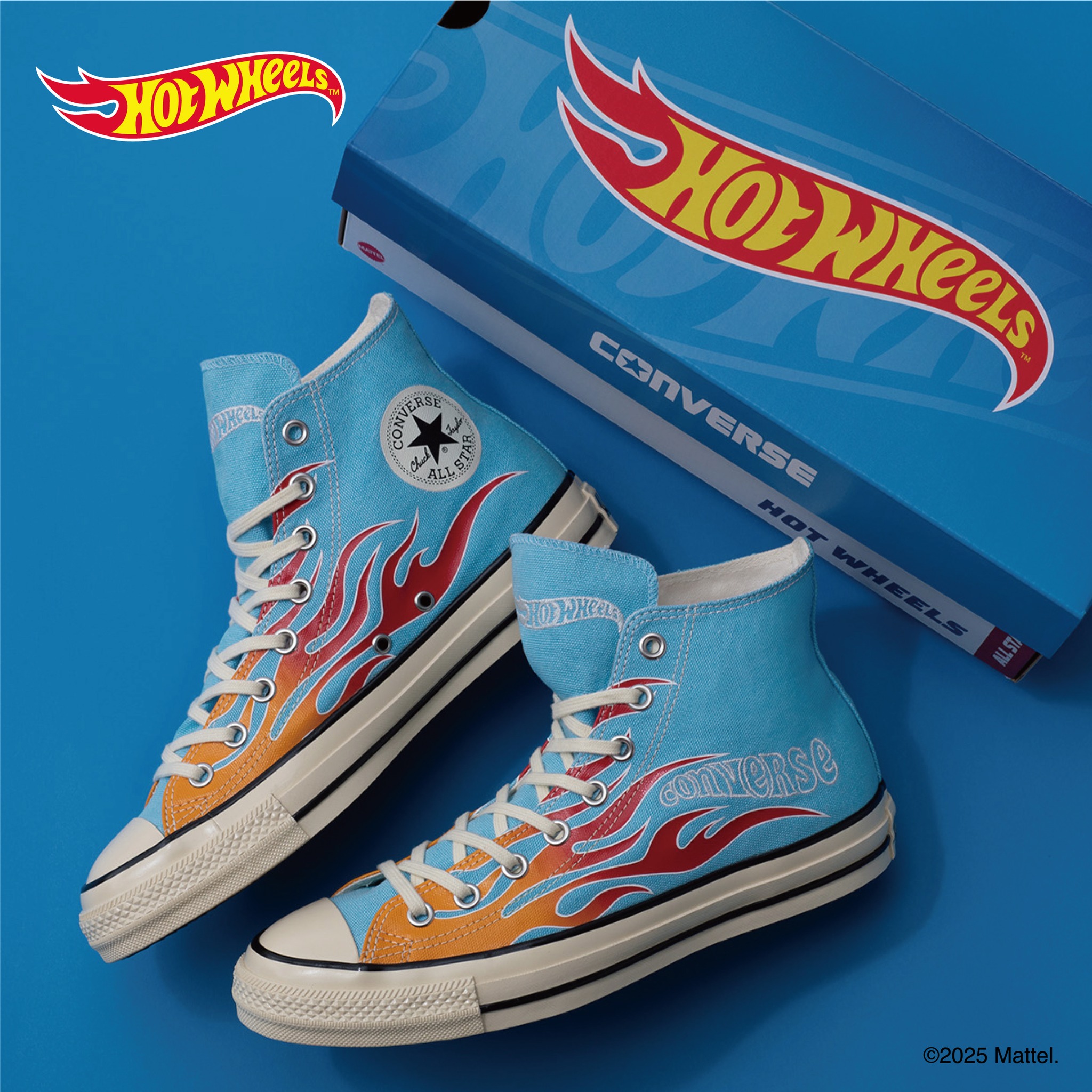 Hot Wheels × CONVERSE ALL STAR AGED FL HI 2月21日(金)発売