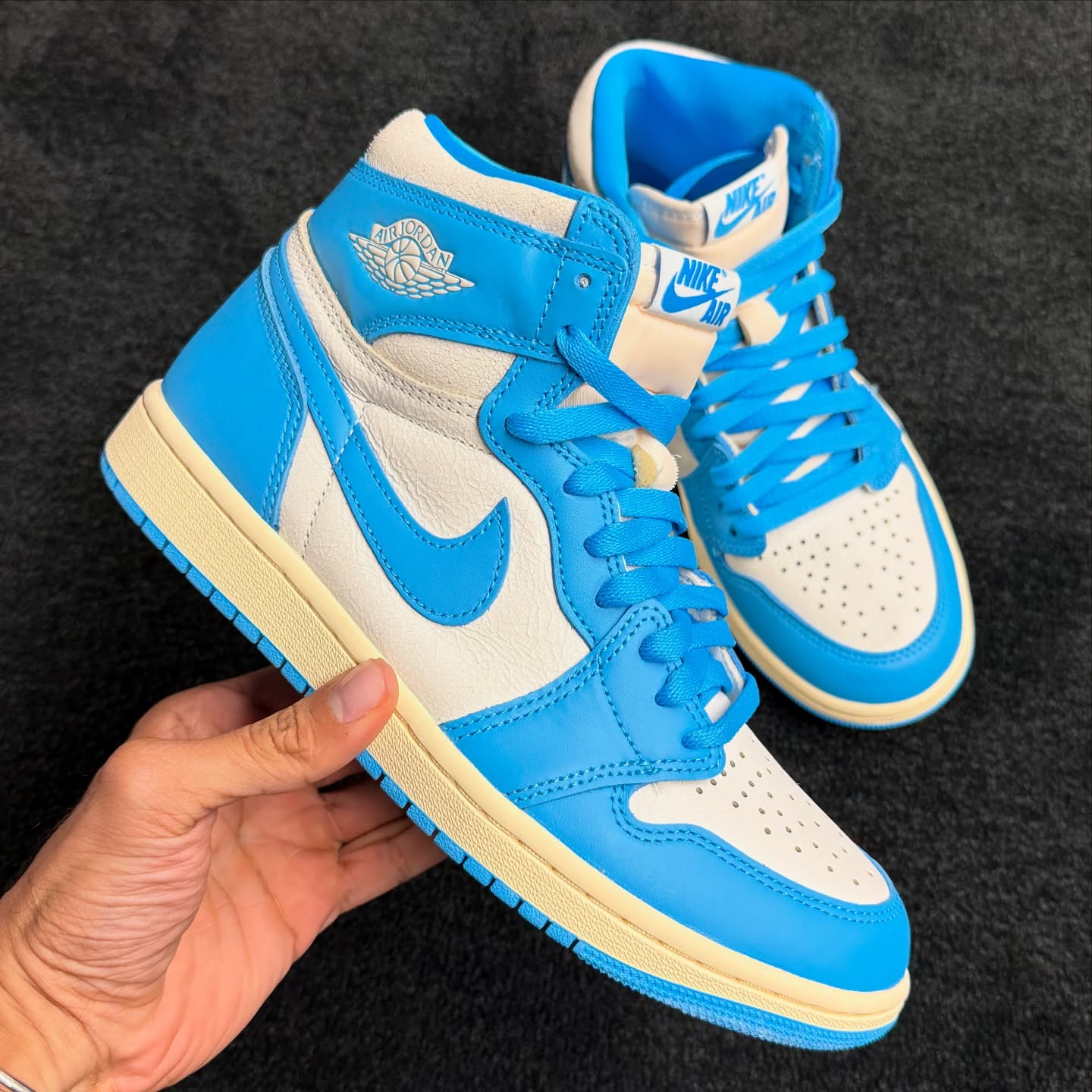 NIKE AIR JORDAN 1 HIGH OG “UNC Reimagined” の新画像が公開