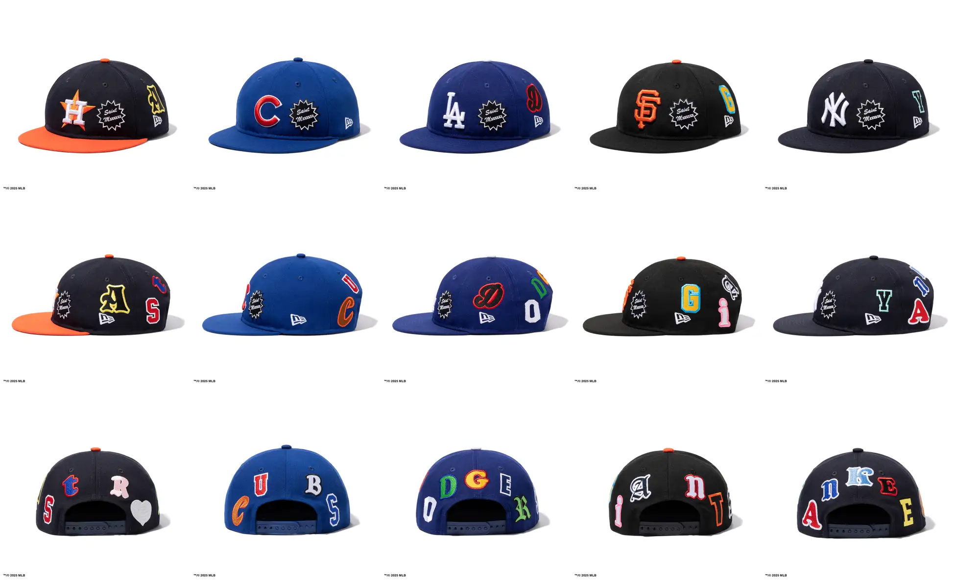 New era® × ©SAINT M×××××× × MLB のコラボキャップが3月8日(土)発売