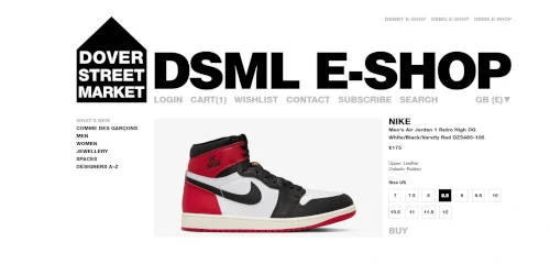 NIKE AIR JORDAN 1 RETRO HIGH OG “Black Toe Reimagined” がDSML E-SHOP にて発売