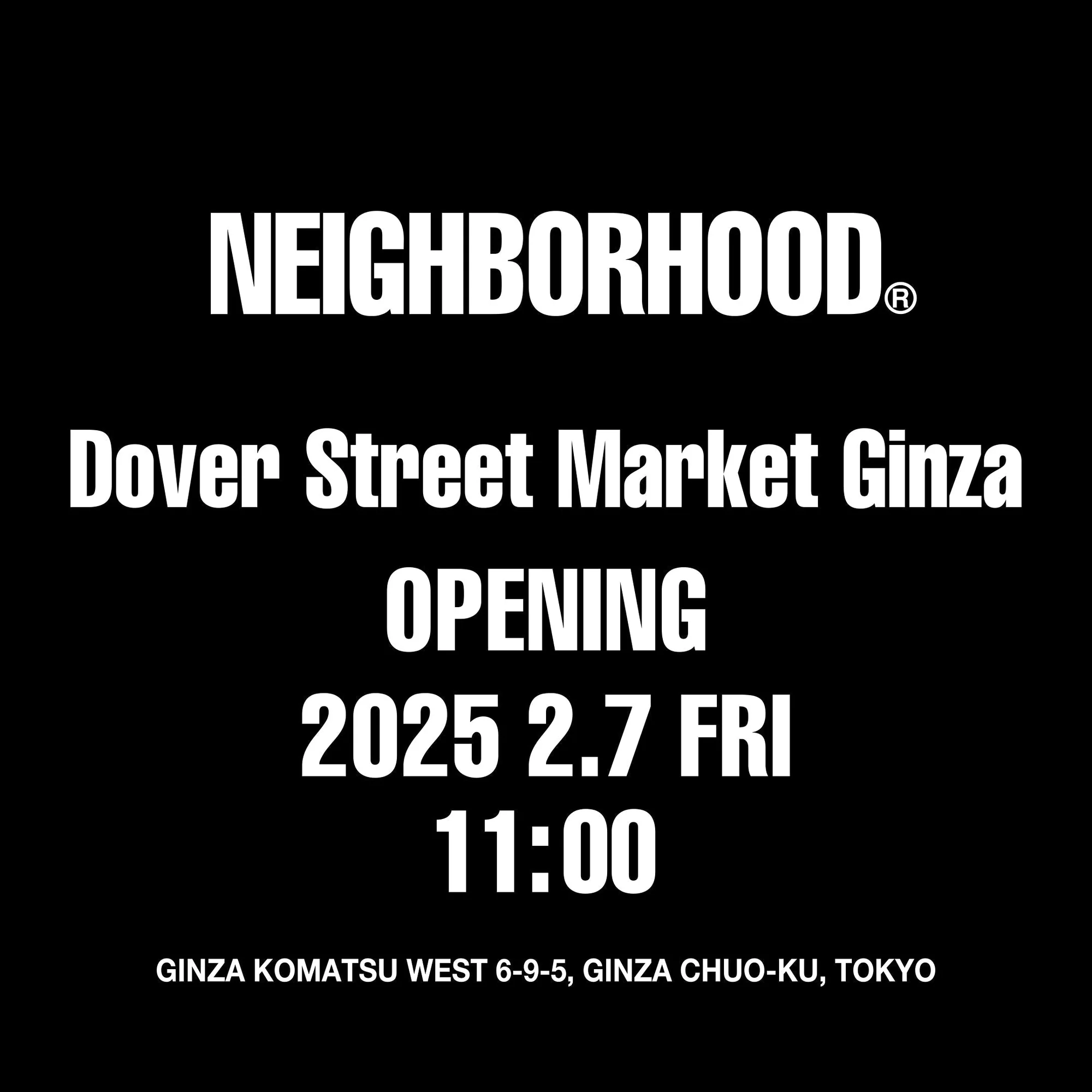 NEIGHBORHOOD × DSMG の特別コラボアイテムが登場