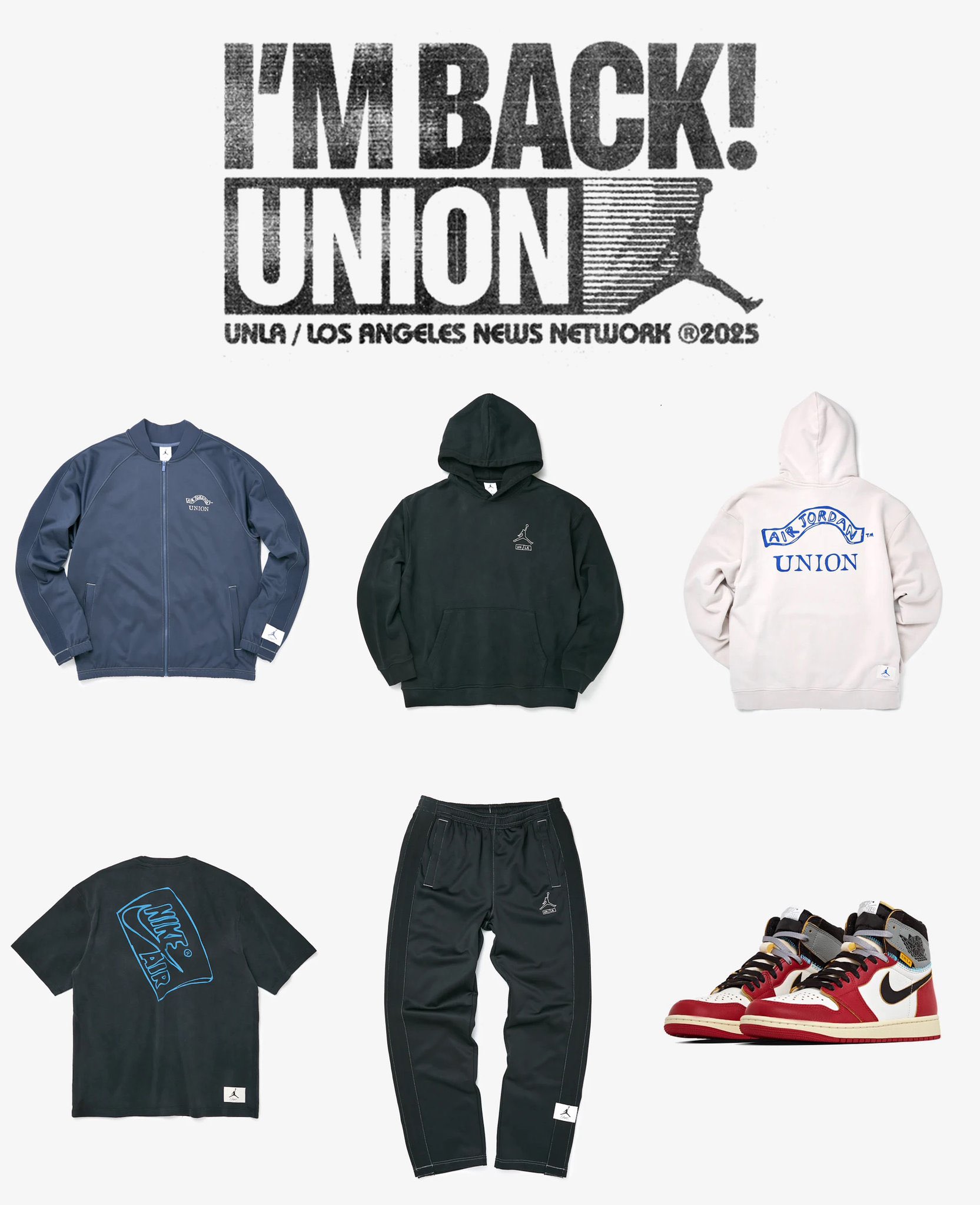 UNION × NIKE “I’m Back”コラボアパレルの販売価格が公開