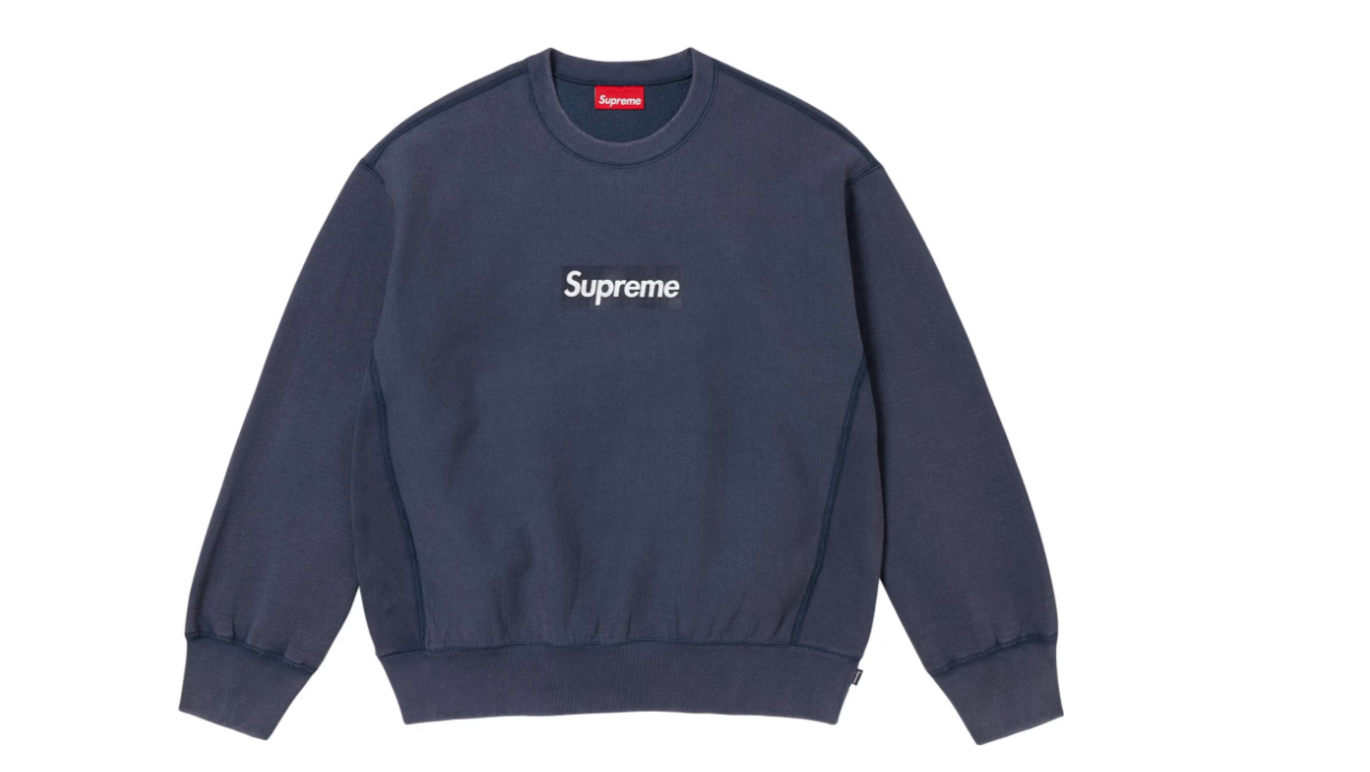 Supreme Washed Box Logo Crewneck のファーストルックが公開