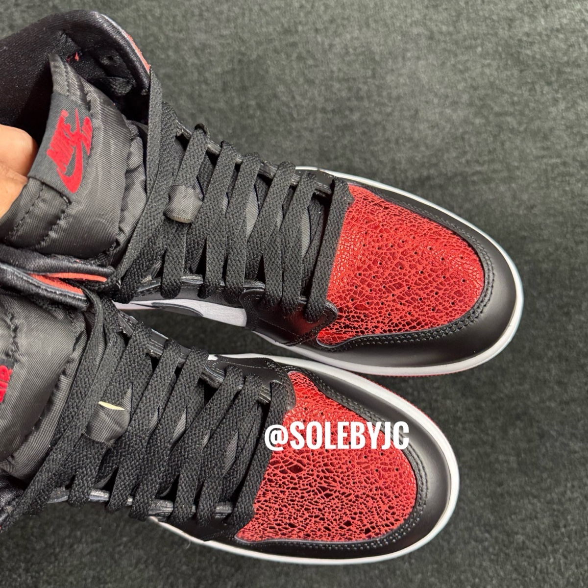 NIKE AIR JORDAN 1 RETRO HIGH OG “Bred Toe” のファーストルックが公開