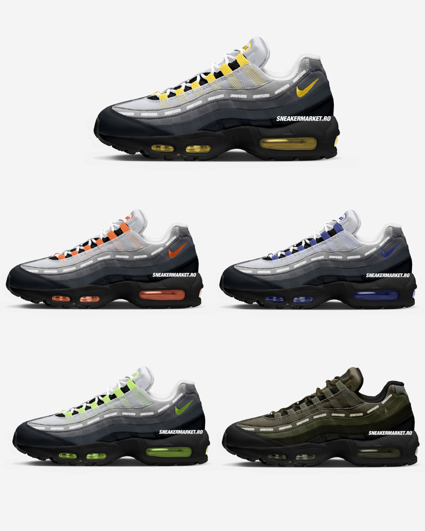 UNDEFEATED × NIKE AIR MAX 95 が発売予定