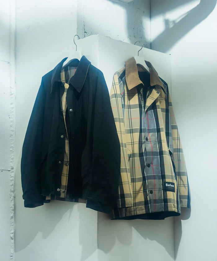 ADAM ET ROPE' から Barbour の別注 BEDALE が発売