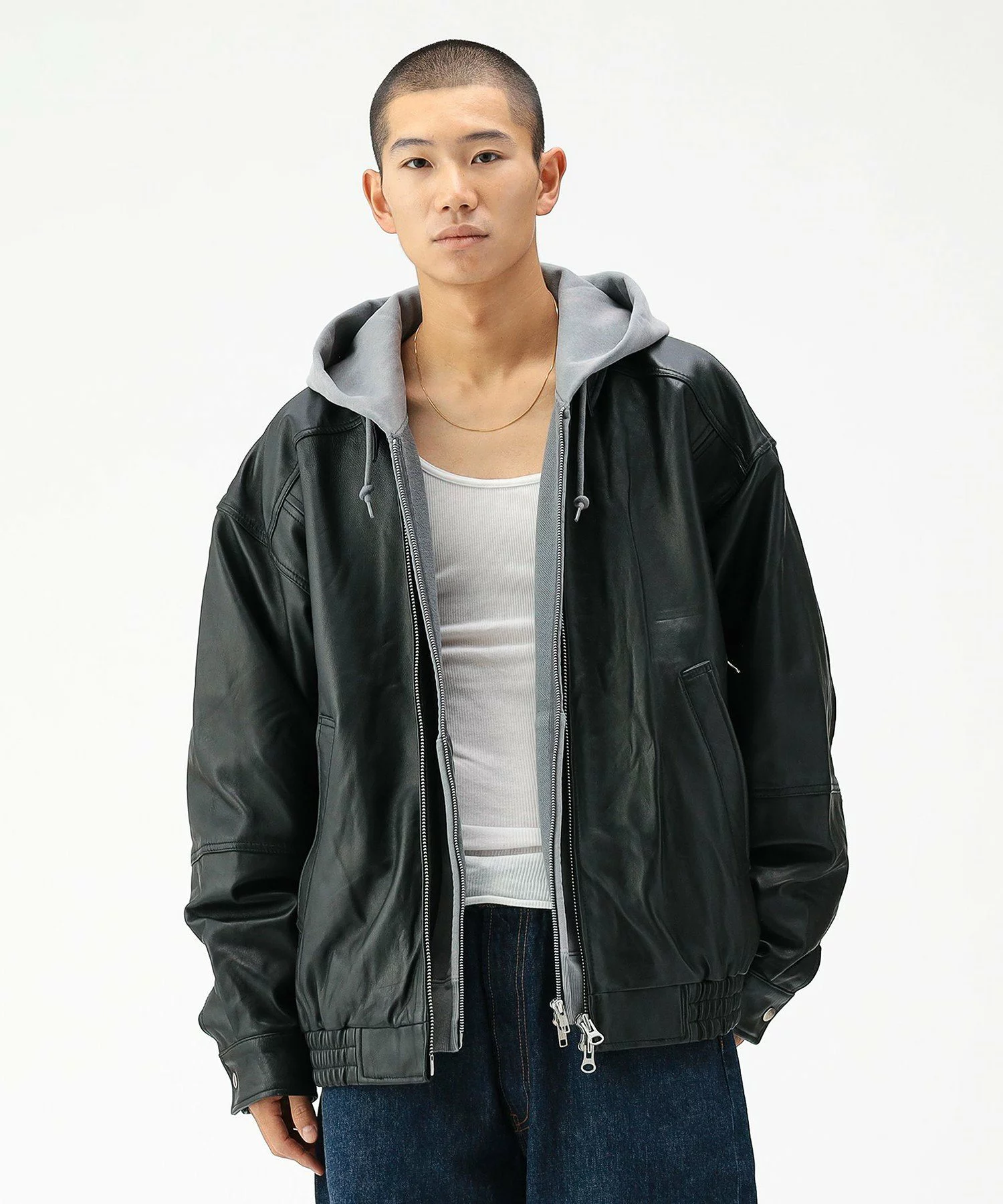 BEAMS『Wide Fit 4 Pocket Leather Blouson』が発売