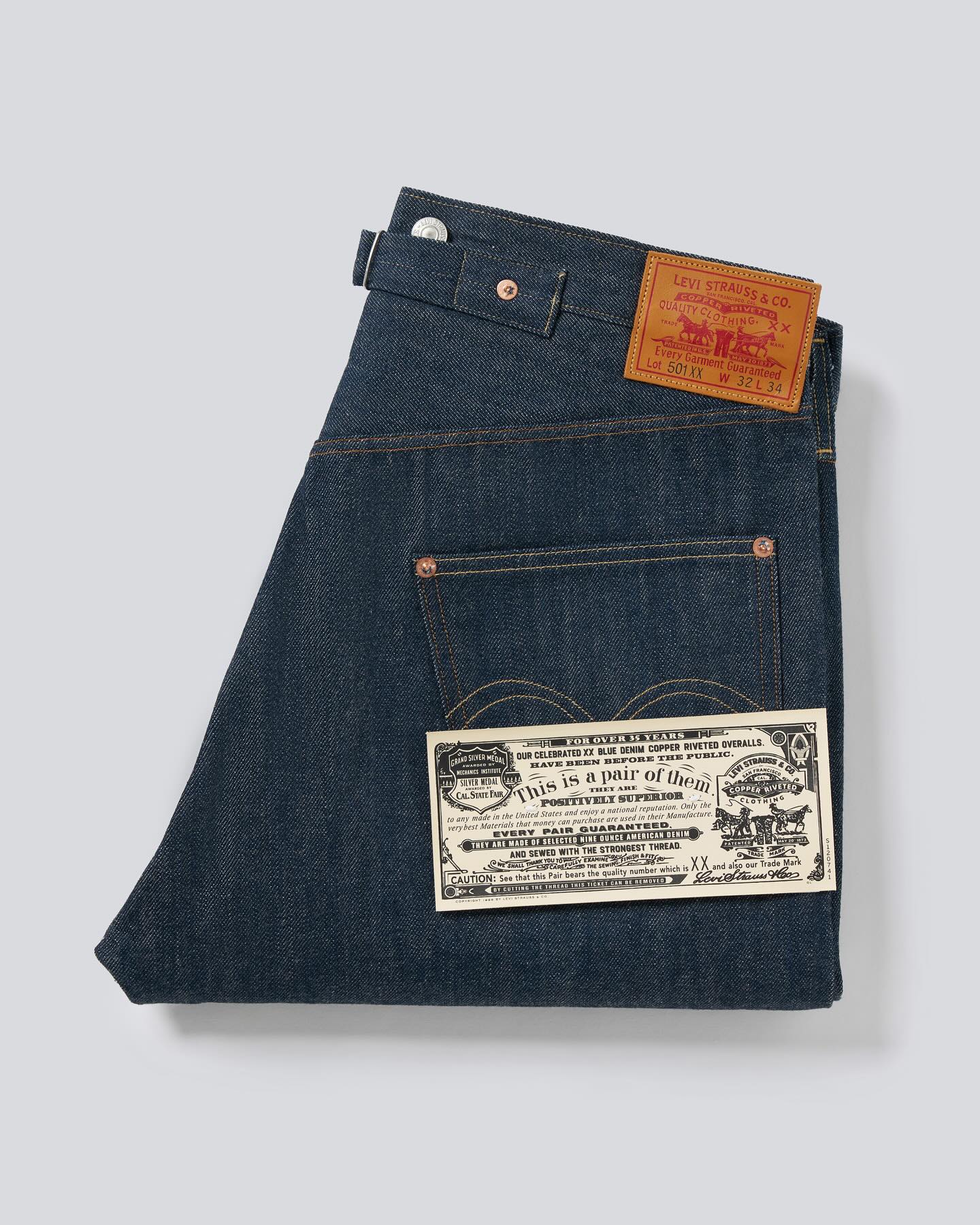 Levi's® Vintage Clothing 1922 501®リジッドジーンズが公式オンラインにて発売