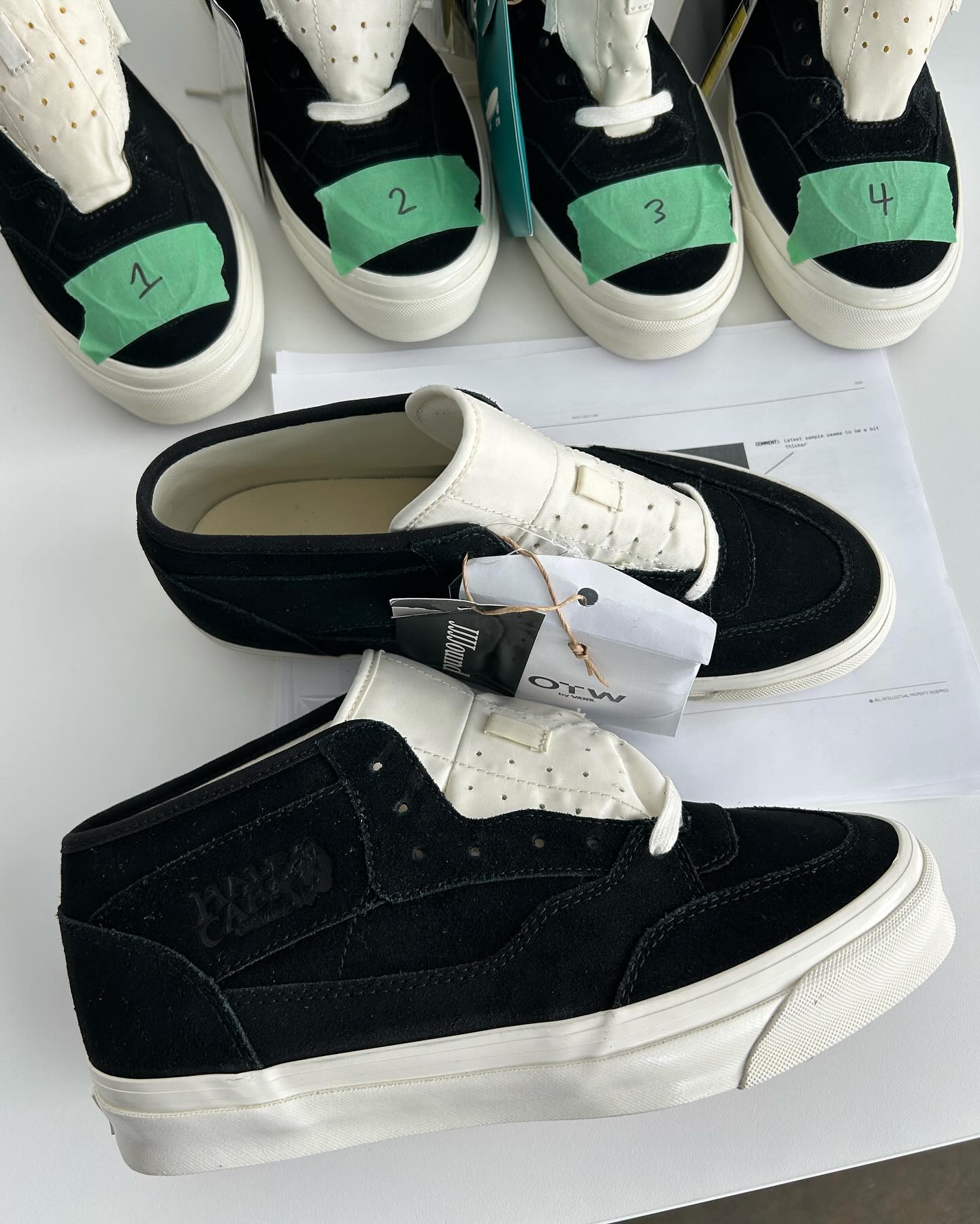 JJJJound × VANS HALF CAB が発売予定