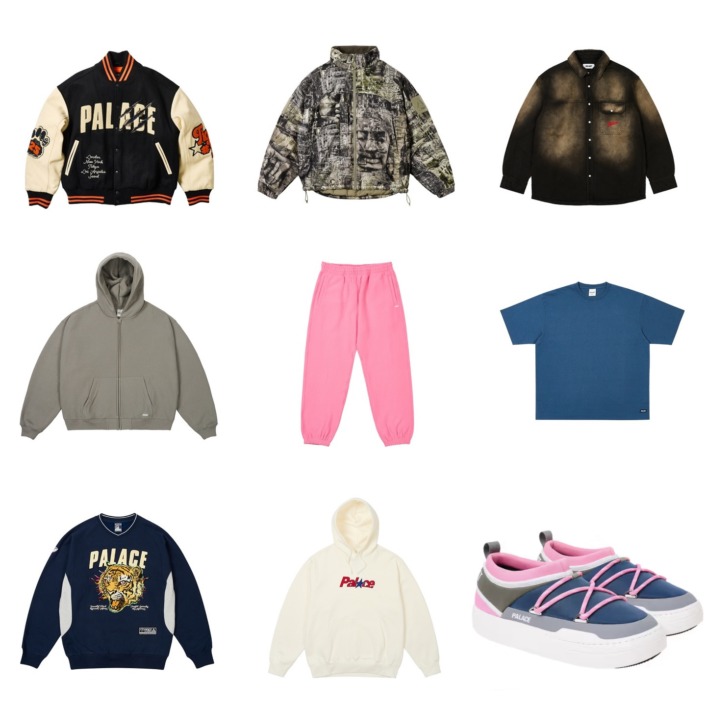 PALACE 2025年春コレクション WEEK6の販売価格が公開