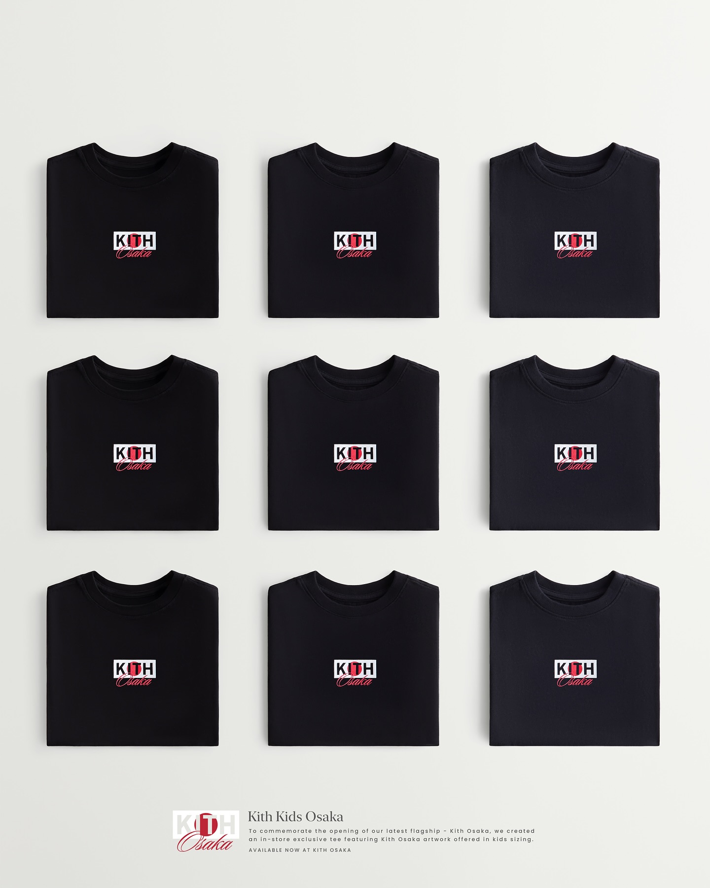 KITH OSAKA のオープン記念Tシャツが発売