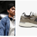 ドジャース 大谷翔平 が JJJJound × New Balance 993 "Mushroom/White" を着用
