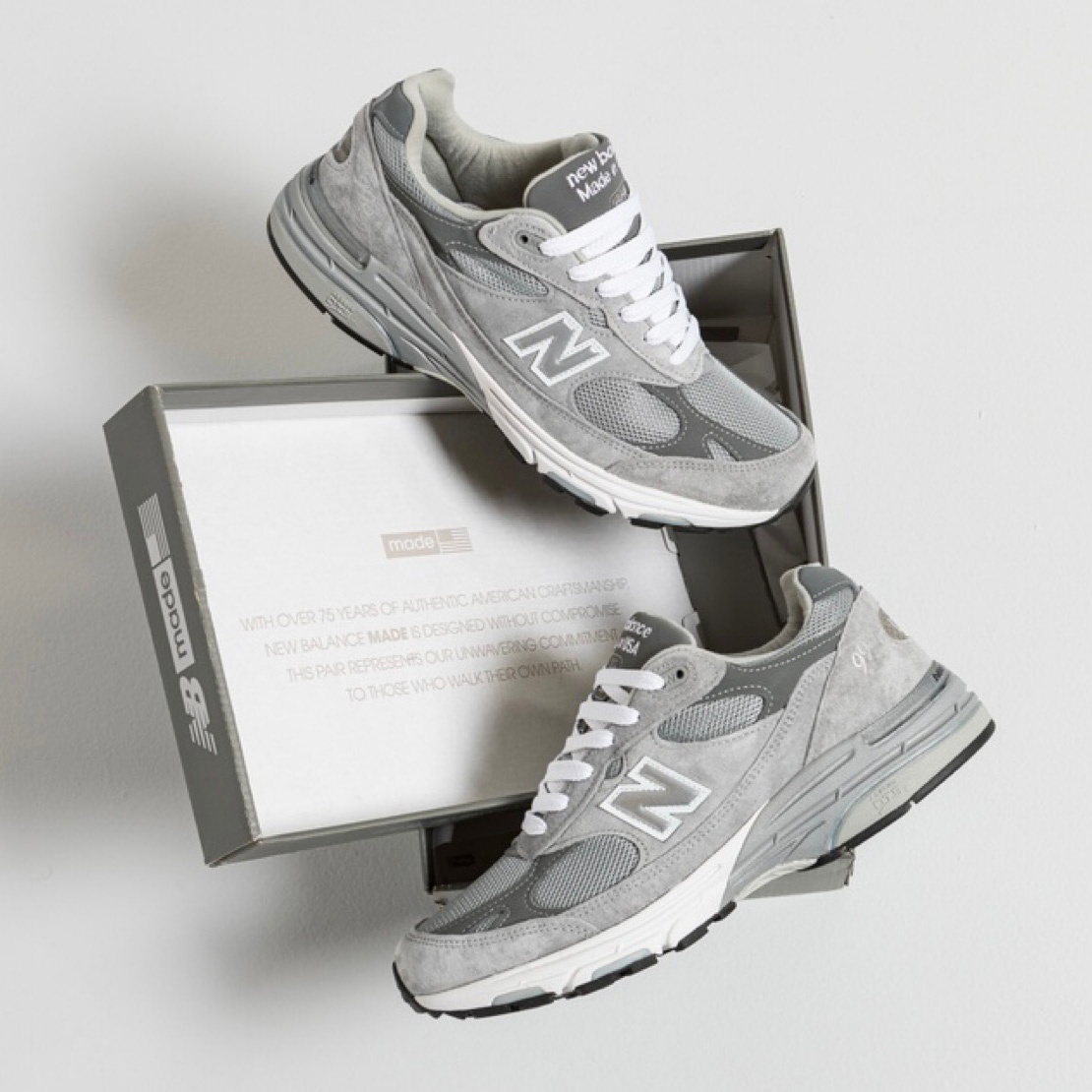 ZOZOTOWN にて New Balance 993 "Gray" のWEB抽選が開始